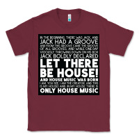 Burgundy Let there be house music Classic Tee - artisFamous