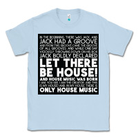 Dusty Blue Let there be house music Classic Tee - artisFamous
