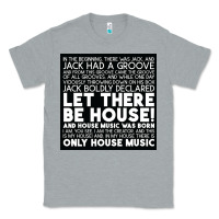 Heather Grey Let there be house music Classic Tee - artisFamous