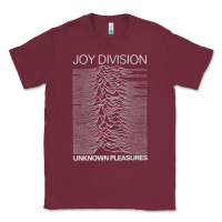 Burgundy Joy Division Classic Classic Tee - artisFamous