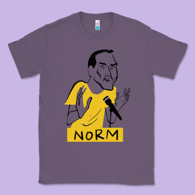 Norm Macdonald Cartoon Classic Tee Designed By Artisfamous