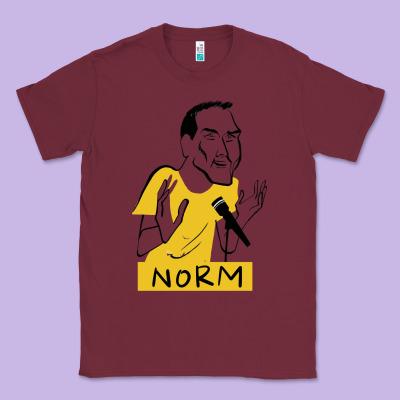Norm Macdonald Cartoon Classic Tee Designed By Artisfamous