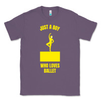 Lavender just a boy who loves ballet Classic Tee - artisFamous