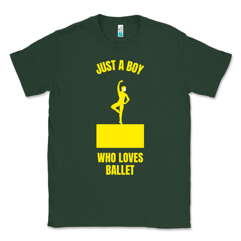 Just A Boy Who Loves Ballet Classic Tee by artisFamous | Teevron