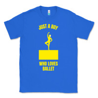 True Royal just a boy who loves ballet Classic Tee - artisFamous