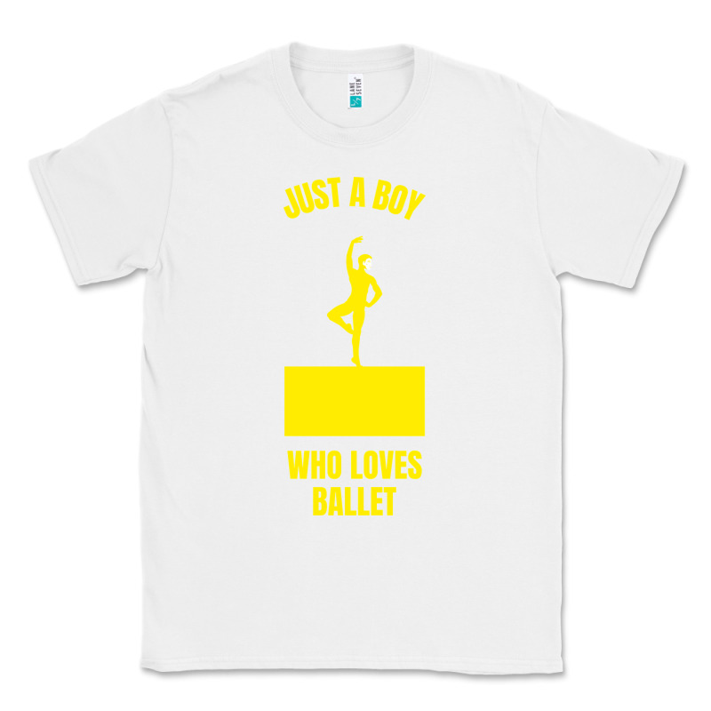 Just A Boy Who Loves Ballet Classic Tee by artisFamous | Teevron