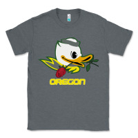 Charcoal Heather throwback oregon Classic Tee - artisFamous