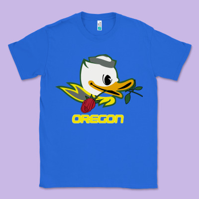 Throwback Oregon Classic Tee Designed By Artisfamous