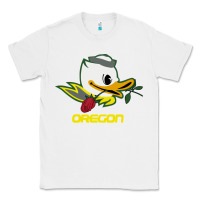 White throwback oregon Classic Tee - artisFamous