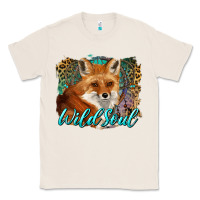 Natural wild soul fox with dream catcher Classic Tee - BarkalooDesign