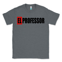 Charcoal Heather professor money el profesor Classic Tee - artisFamous