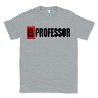 Heather Grey professor money el profesor Classic Tee - artisFamous