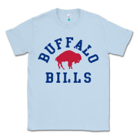 Dusty Blue vintage distressed bills Classic Tee - artisFamous