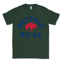 Sports Green vintage distressed bills Classic Tee - artisFamous