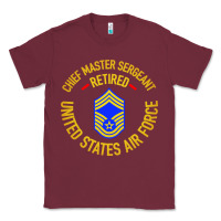 Burgundy chief master sergeant retired Classic Tee - artisFamous