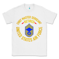 White chief master sergeant retired Classic Tee - artisFamous