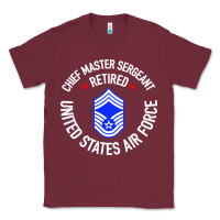 Chief Master Sergeant Retired Classic Tee | Teevron