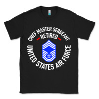 Black chief master sergeant retired Classic Tee - artisFamous