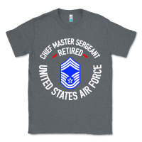 Charcoal Heather chief master sergeant retired Classic Tee - artisFamous