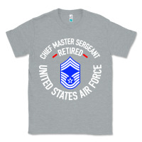 Heather Grey chief master sergeant retired Classic Tee - artisFamous