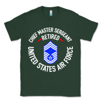 Sports Green chief master sergeant retired Classic Tee - artisFamous