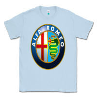 Dusty Blue alfa racing big merch Classic Tee - artisFamous
