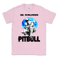 Bubblegum Pink merch mr worldwide pit bull Classic Tee - artisFamous
