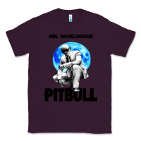 Plum merch mr worldwide pit bull Classic Tee - artisFamous