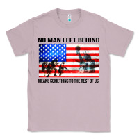 Lilac no man left behind means something to the rest of us Classic Tee - artisFamous