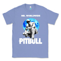 Colony Blue merch mr worldwide pit bull Classic Tee - artisFamous