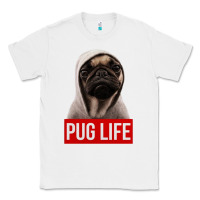 White pug life Classic Tee - artisFamous