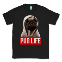 Black pug life Classic Tee - artisFamous