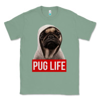 Sage pug life Classic Tee - artisFamous