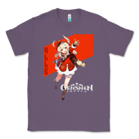Lavender Genshin Impact Klee Classic Tee - artisFamous