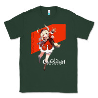 Sports Green Genshin Impact Klee Classic Tee - artisFamous