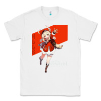 White Genshin Impact Klee Classic Tee - artisFamous