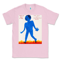 Bubblegum Pink walk davids on fire Classic Tee - artisFamous