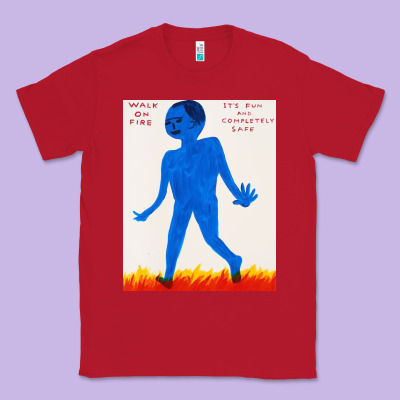 Walk Davids On Fire Classic Tee Designed By Artisfamous
