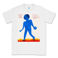 White walk davids on fire Classic Tee - artisFamous