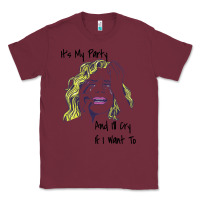 Burgundy It's My Party And I'll Cry If I Want To happy christmas Classic Tee - artisFamous