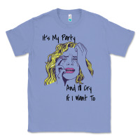 Colony Blue It's My Party And I'll Cry If I Want To happy christmas Classic Tee - artisFamous