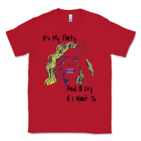 Red It's My Party And I'll Cry If I Want To happy christmas Classic Tee - artisFamous
