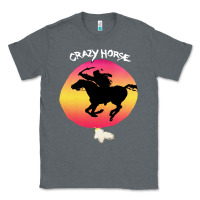 Charcoal Heather neil crazy horse Classic Tee - artisFamous