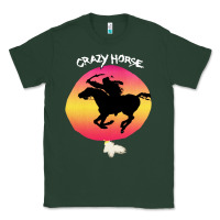 Sports Green neil crazy horse Classic Tee - artisFamous