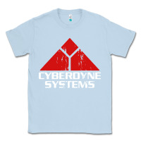 Dusty Blue cyber dyne systems Classic Tee - artisFamous