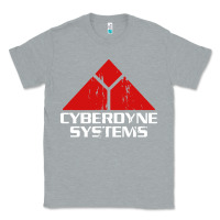 Heather Grey cyber dyne systems Classic Tee - artisFamous