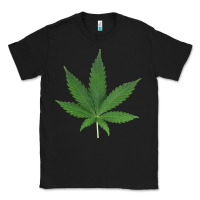 Black Weed leaf Classic Tee - artisFamous