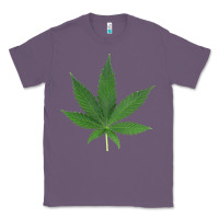 Lavender Weed leaf Classic Tee - artisFamous