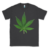 Smoke Weed leaf Classic Tee - artisFamous