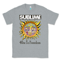 Heather Grey sunflower sublime 40oz to freedom Classic Tee - artisFamous
